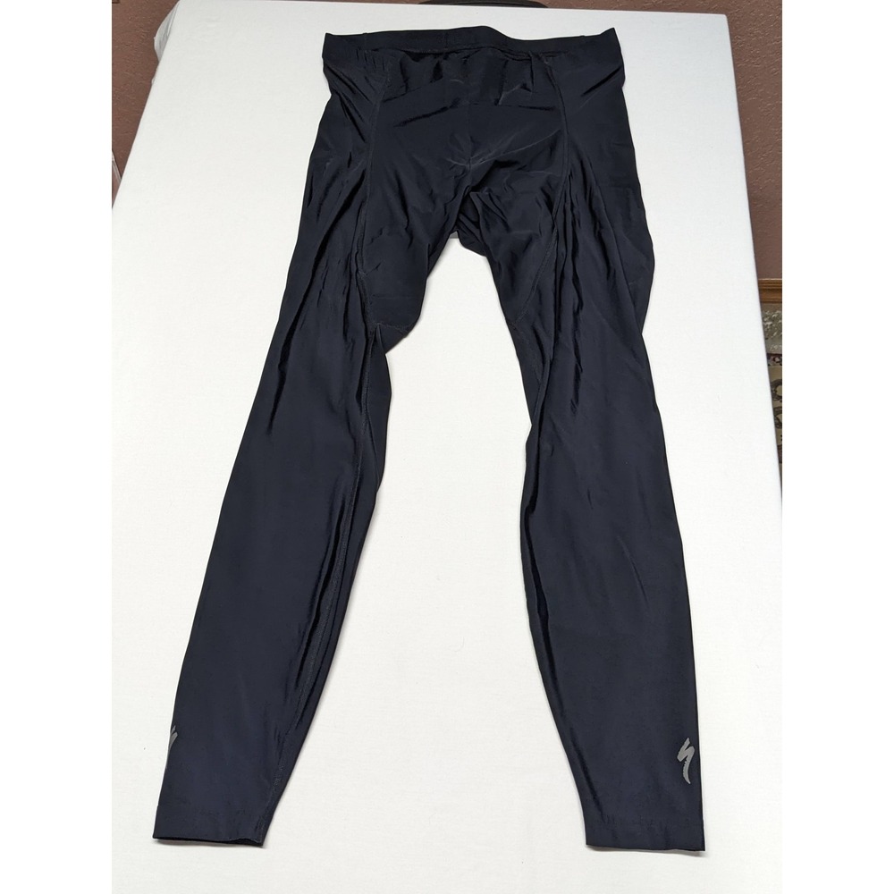 Specialized Mens XXL Black Cycling Tights Full Length Road Bike Leggings
